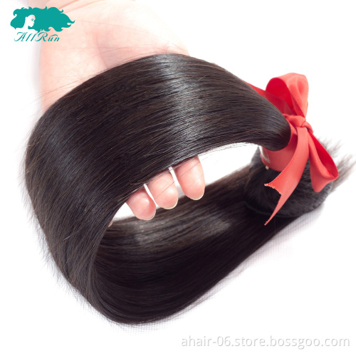 Factory price double drawn brazilian mink remy hair weave